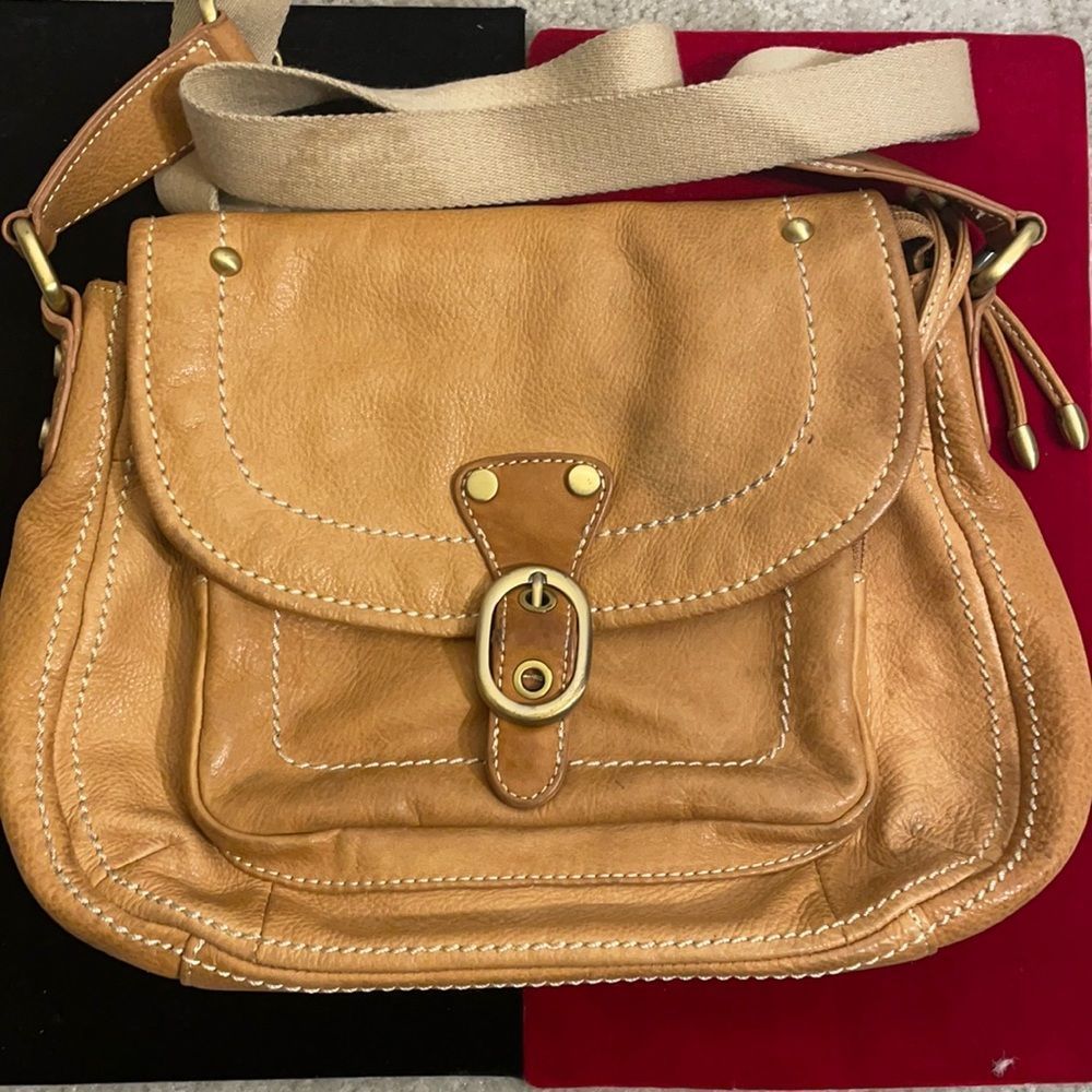 Giani Bernini leather satchel bag